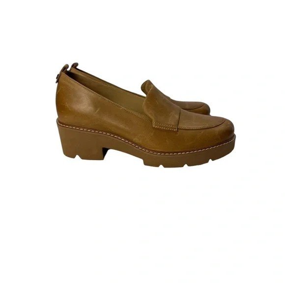 Naturalizer Women’s Darry Slip-On Lightweight Lug Sole Heeled Loafer Sz 6.5 W - Picture 3 of 9